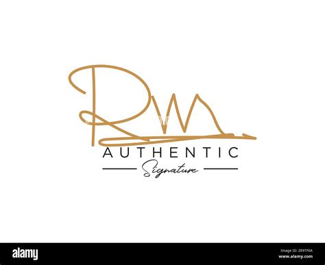 Letter Rw Vector Vectors Hi Res Stock Photography And Images Alamy