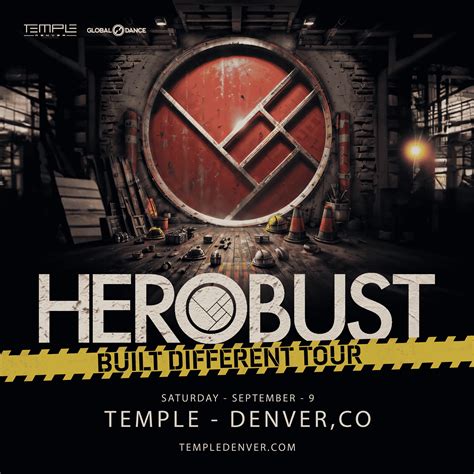 Herobust Tickets At Temple Nightclub In Denver By Temple Nightclub