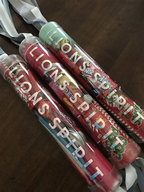 Custom Cheer Spirit Sticks Filled W Goodies Or Candy Cheer Spirit