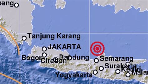 Gempa Tektonik M Di Laut Jawa Terasa Hingga Bali Times Indonesia