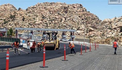 Inician trabajos de conservación en autopista Centinela La Rumorosa