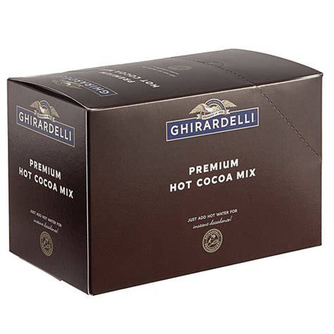 Ghirardelli Premium Hot Cocoa Mix Oz Packets Barista Coffee Machine