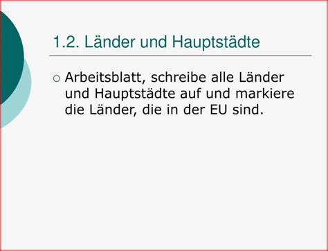 Original Europa Länder Und Hauptstädte Arbeitsblatt Sie Berücksichtigen