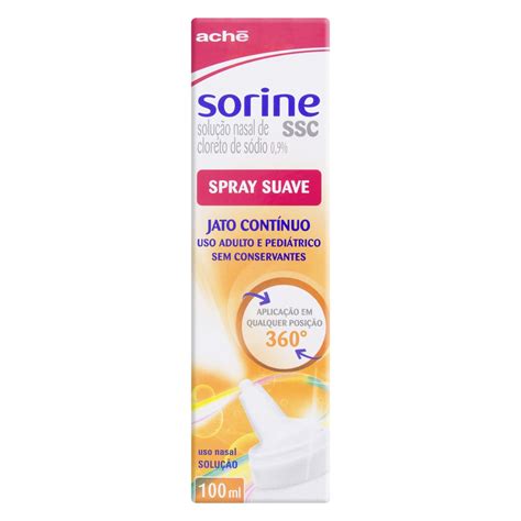 Sorine Ssc Mg Ml Caixa Frasco Spray Ml De Solu O De Uso