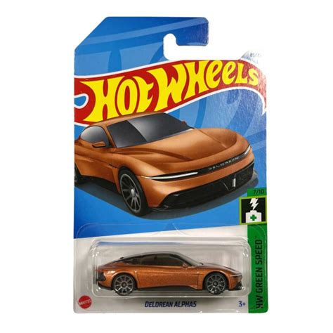 Машинка Hot Wheels металлическая машинка коллекционная в масштабе DELOREAN ALPHA