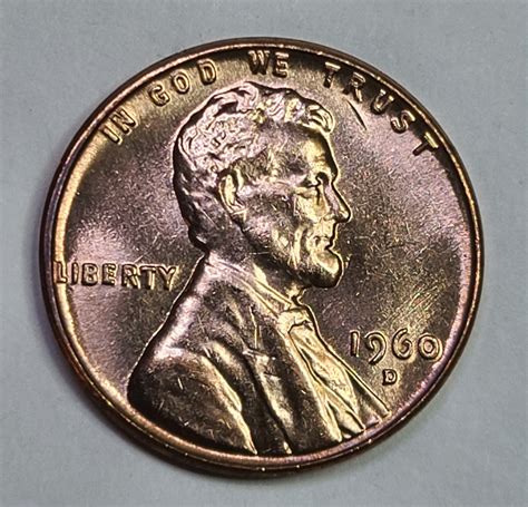 D Small Date Lincoln Cent Ms Near Gem Red For Sale Buy Now