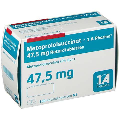 Metoprololsuccinat A Pharma Mg St Shop Apotheke