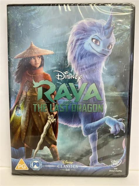 Disney Raya And The Last Dragon Region Dvd Brand New Sealed