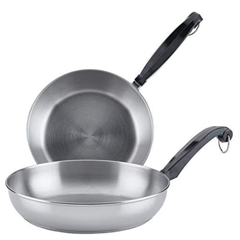 Farberware Classic Stainless Steel Frying Pan Set / Fry Pan Set ...