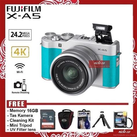 Jual New Kamera Mirrorless Fujifilm X A Xa Lensa Kit Mm