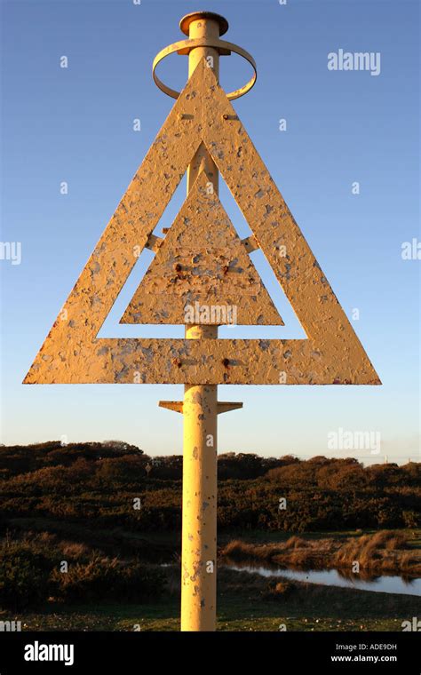 Gas Pipe Warning Sign Stock Photo Alamy