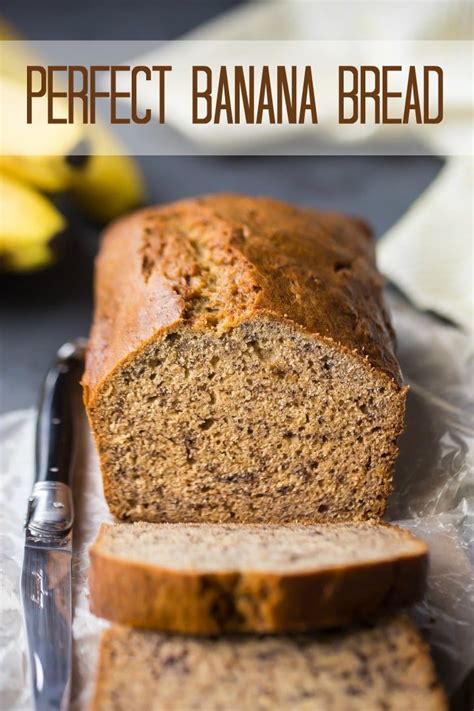 Perfect Banana Bread Moist Just Sweet Enough And So Easy Baking A Moment