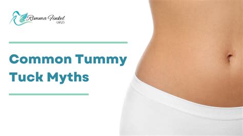 Common Tummy Tuck Myths To Understand Before Surgery