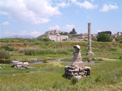 Bild Artemis Tempel Zu Artemistempel In Selcuk