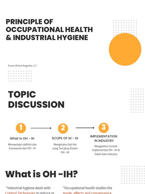 Principles of OH - INDUSTRIAL HYGINIE | PDF | Occupational Hygiene ...