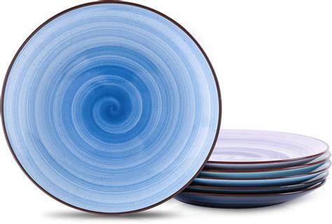 Amazon Selamica Ceramic 10 Inch Dinner Plates Large Pasta