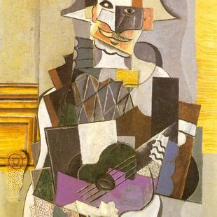 Violon et guitare1 1913 巴勃罗毕加索Pablo Picasso高清作品集 同样APP