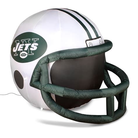 NFL New York Jets Team Inflatable Lawn Helmet White One Size