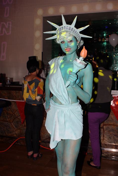 Statue Of Liberty Bodypainting A Photo On Flickriver