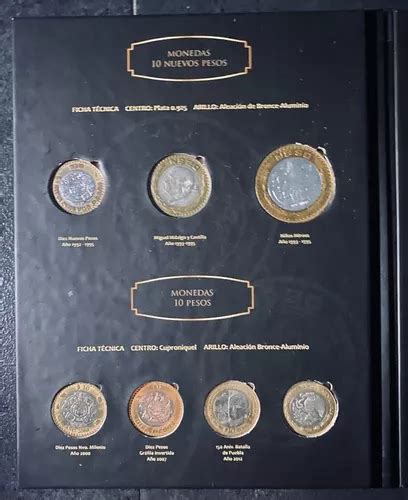 Nuevo Modelo Album Colección Monedas Bimetalicas 10 A 50 En Venta En Santiago Nuevo León Por