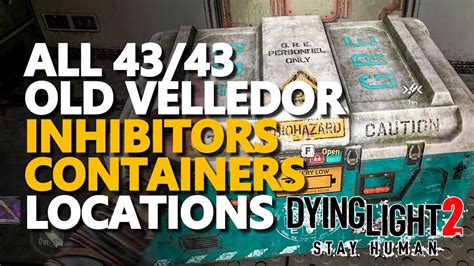 All Old Villedor Inhibitors Dying Light 2 Locations YouTube