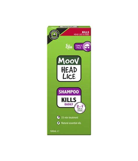 MOOV Head Lice Shampoo 500ml - ZOOM Pharmacy