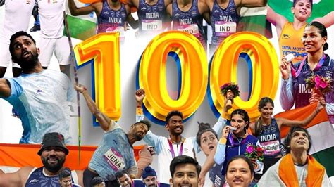 Asian Games 2023 Modi Praises Athletes As India Breaches 100 Medal Mark