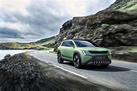 Skodas New Vision 7s Concept Hails From The Future With Style