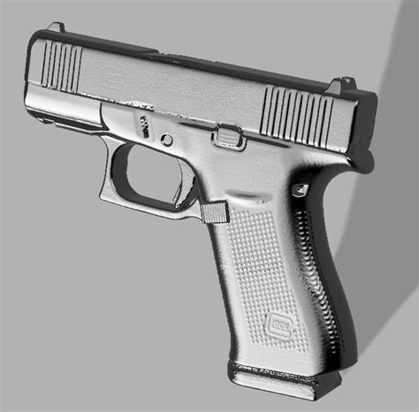 Stl File Glock 43x Fs Scan 🔫 ・3d Printer Design To Download・cults