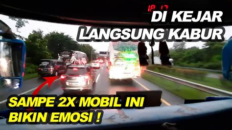 Tersulut Emosi Driver Haryanto Hm Kejar Mobil Ini Youtube