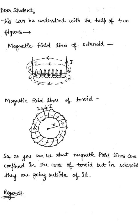 magnetic field lines 10 Magnetic field lines can be entirely confined within the core of a ...