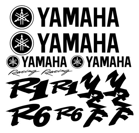 Large Yamaha Decal Set Awesome Graphics