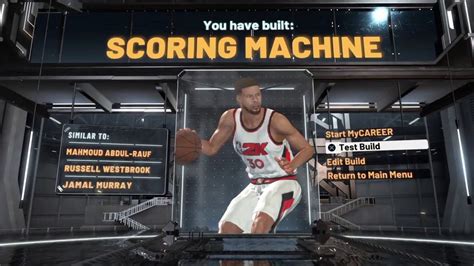 Nba 2k20 Best Steph Curry Build Best Scoring Point Guard Build Nba2k20 Youtube