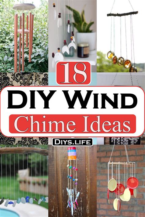 18 DIY Wind Chime Ideas For Hanging Decorations DIYS