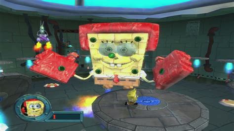 Spongebob Bftbb Robot Spongebob Xbox 360 Quality Test Youtube