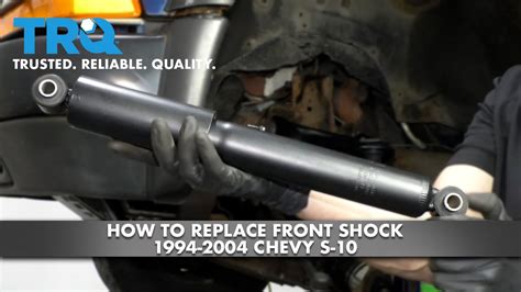 How To Replace Front Shock Chevy S Youtube