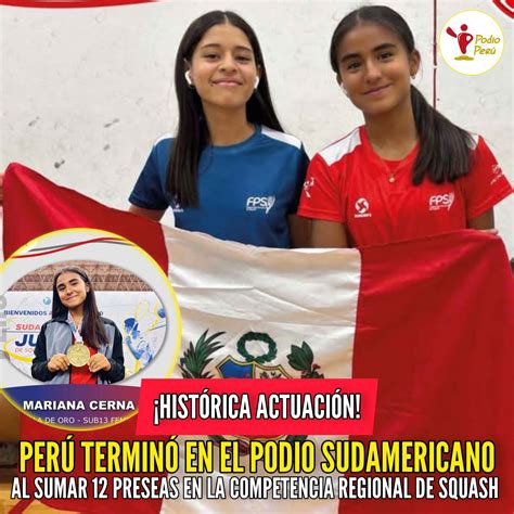 Podio Perú - 🔴¡HISTÓRICA ACTUACIÓN! PERÚ TERMINÓ EN EL PODIO