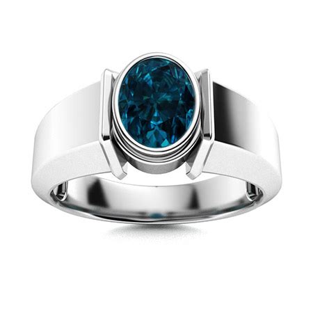 Men S London Blue Topaz Wedding Bands Men S London Blue Topaz Rings