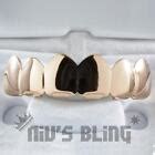 K Rose Gold Ip Plated Stainless Steel Grillz Top Bottom Tooth Hip