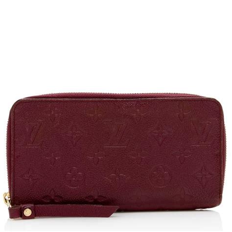 Louis Vuitton Monogram Empreinte Zippy Wallet