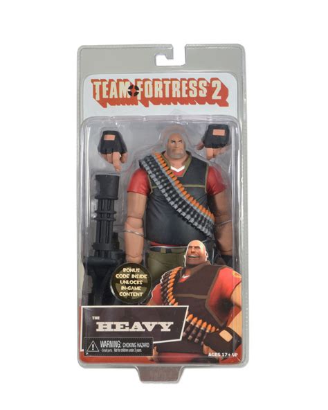 Team Fortress Series 2 7 RED Heavy Action Figure Case Of 6