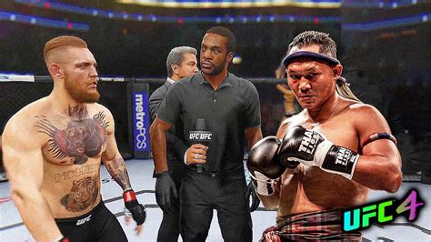 Conor Mcgregor Vs Saenchai Sor Kingstar Muay Thai Master Ea Sports