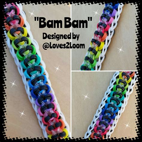 New Bam Bam Rainbow Loom Bracelet How To Rainbow Loom Store Loom