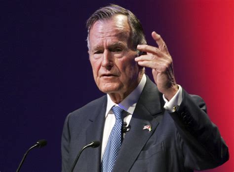 Former President George Hw Bush Hospitalized In Houston Reports