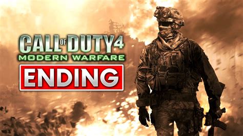 Call Of Duty 4 Modern Warfare Ending Walkthrough Gameplay Part 17