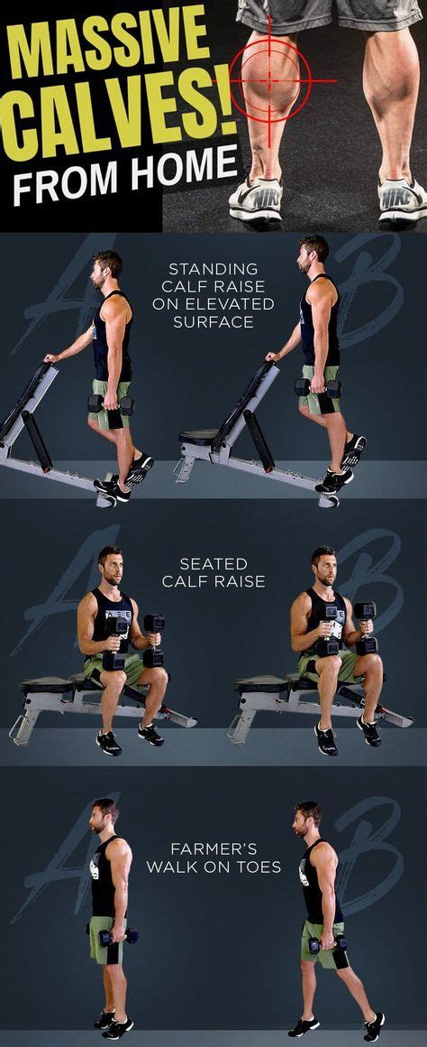 Massive Calves Workout Calf Exercises Leg Workout Workout