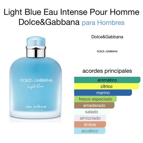 Light Blue Eau Intense Pour Homme Eau De Parfum Tienda Online De