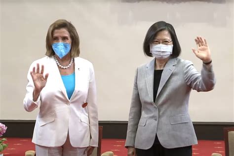 Nancy Pelosi Vows Us Wont Abandon Taiwan In Face Of China Threats