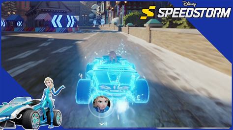 Kampf Gegen Elsa Disney Speedstorm Multiplayer Youtube