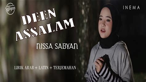 DEEN ASSALAM Cover By Sabyan Gambus Lirik Dan Terjemahan YouTube